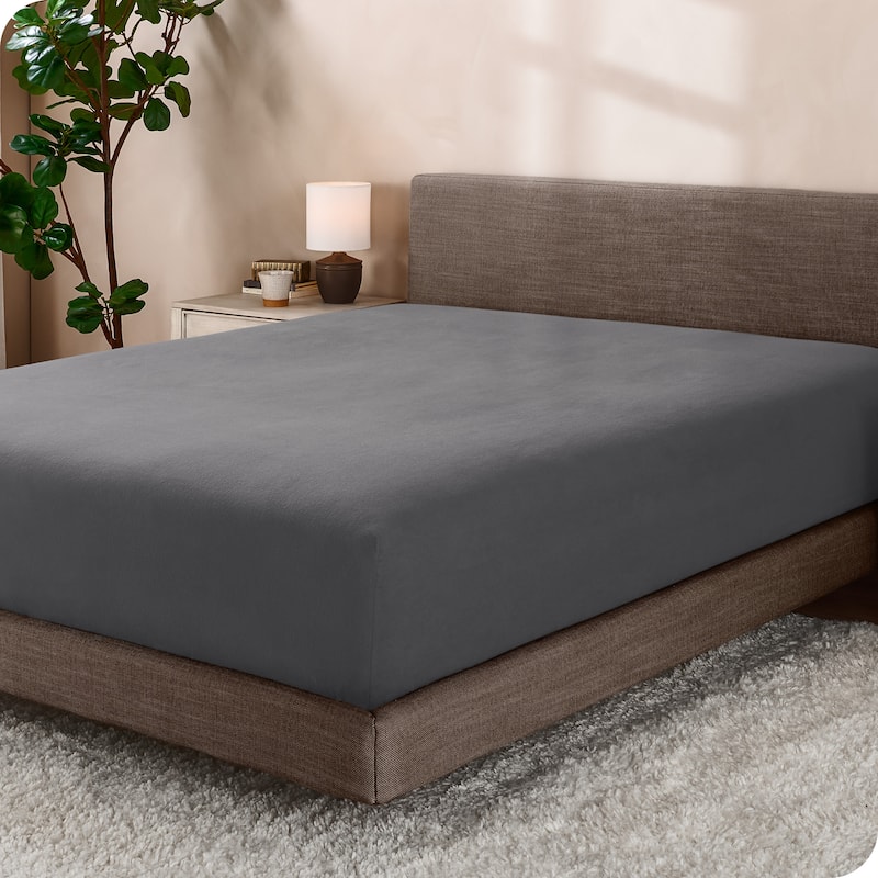 Bare Home Polar Fleece Fitted Bottom Sheet