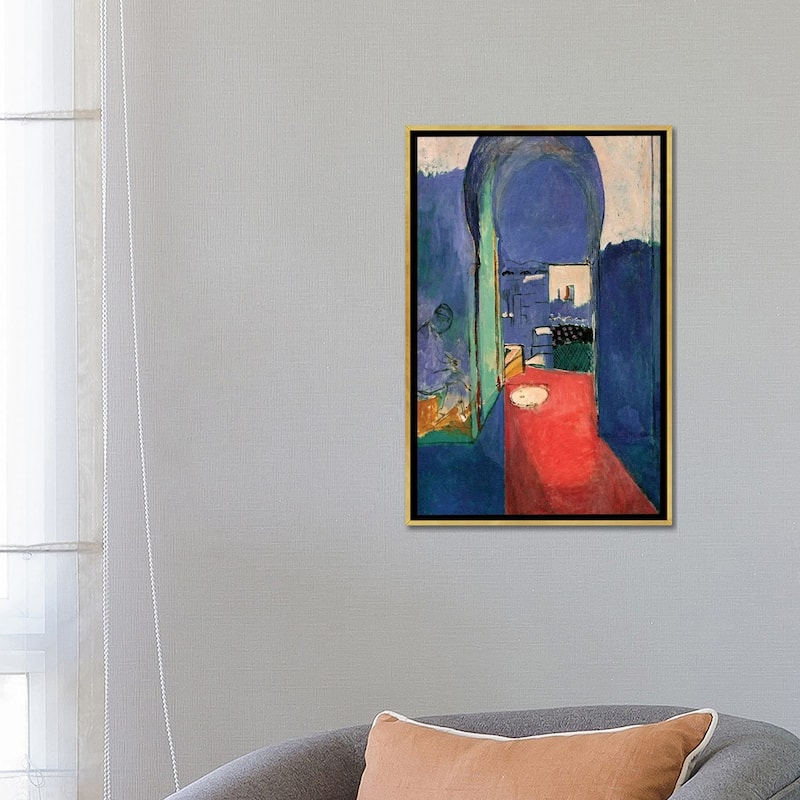 iCanvas "Entrance to the Kasbeh (1912)" by Henri Matisse Framed Canvas Print