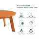 preview thumbnail 20 of 52, Elm Plus Outdoor Patio HDPE Round Coffee Table Side End Table