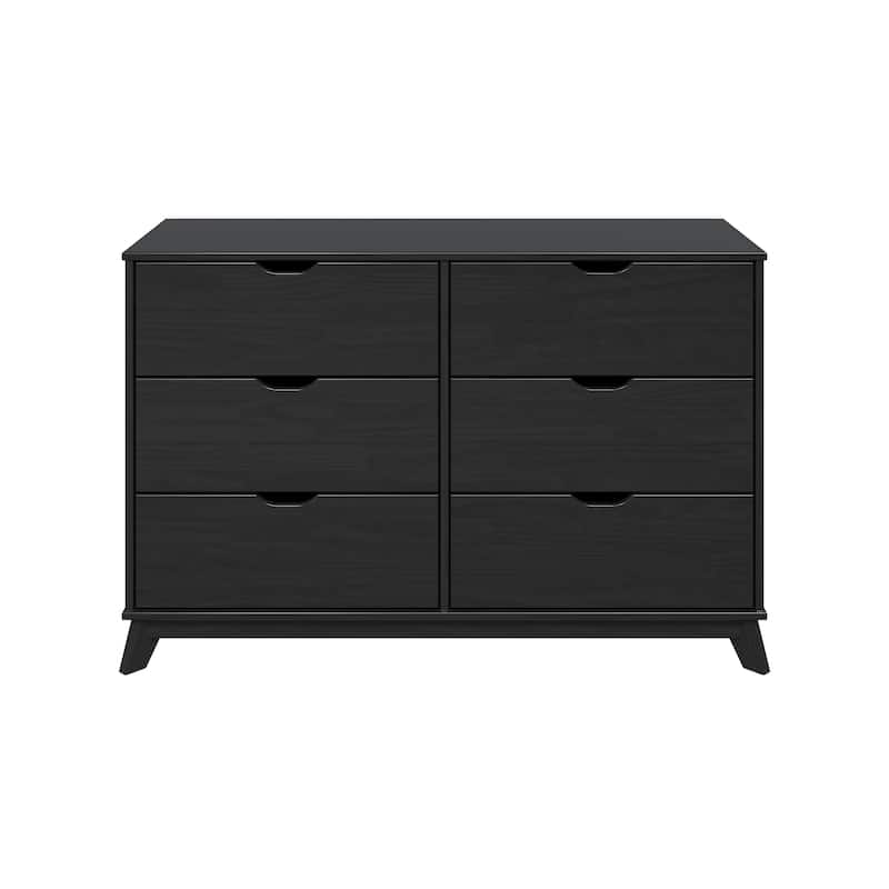 Purcell Wood 6 Drawer Dresser