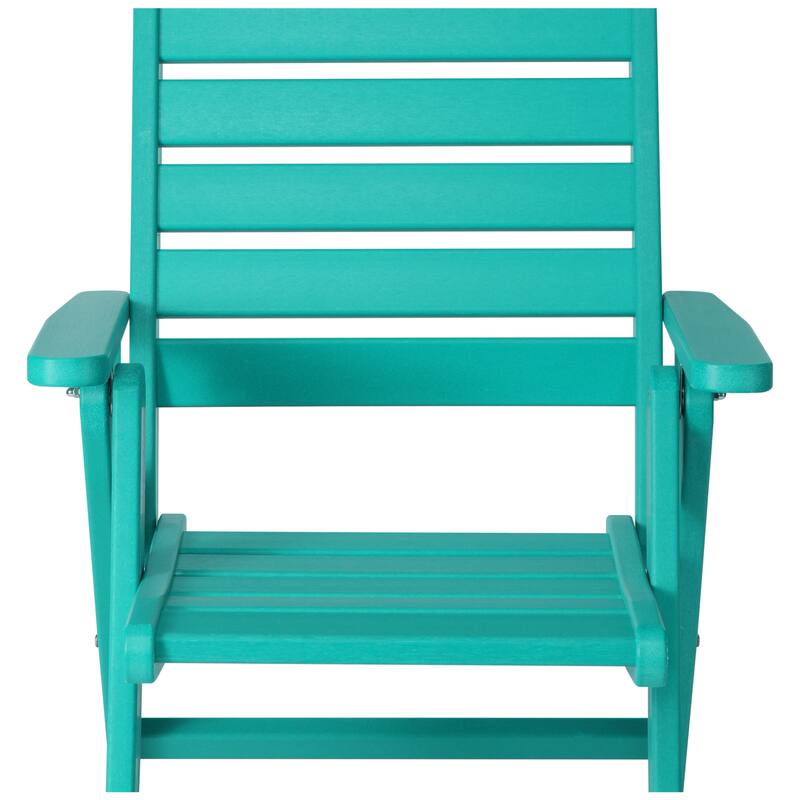 Coastline Patio Folding Highback Dining Chair Set of 2