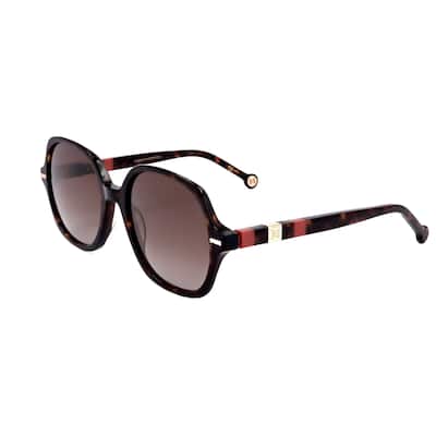 Carolina Herrera Woman 55mm Havana Red Sunglasses HER0106-S-O63-55