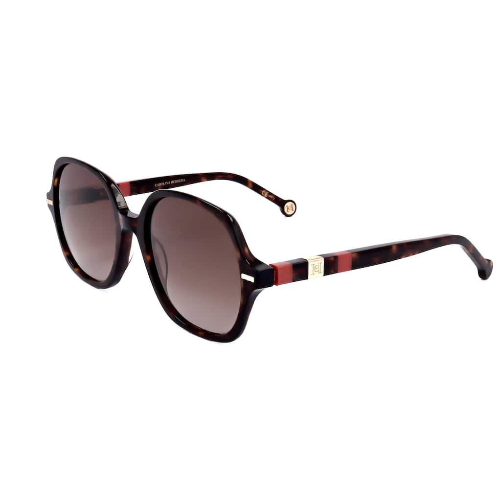 Carolina Herrera Woman 55mm Havana Red Sunglasses HER0106-S-O63-55