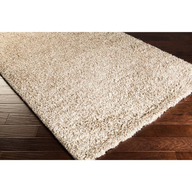 The Curated Nomad Baden Hand-woven Wool Soft Shag Area Rug