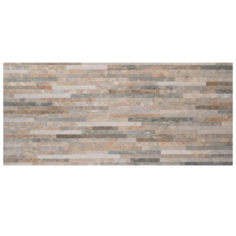 Merola Tile Muro Ardesia Ocre 12-1/2" x 24-1/2" Porcelain Wall Tile