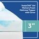 preview thumbnail 4 of 7, 3-inch SealyChill Gel Memory Foam Mattress Topper