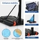 preview thumbnail 12 of 10, Moasis Adjustable Height Portable Basketball Hoop Stand 4.1-5.7ft/3.4-8.5ft