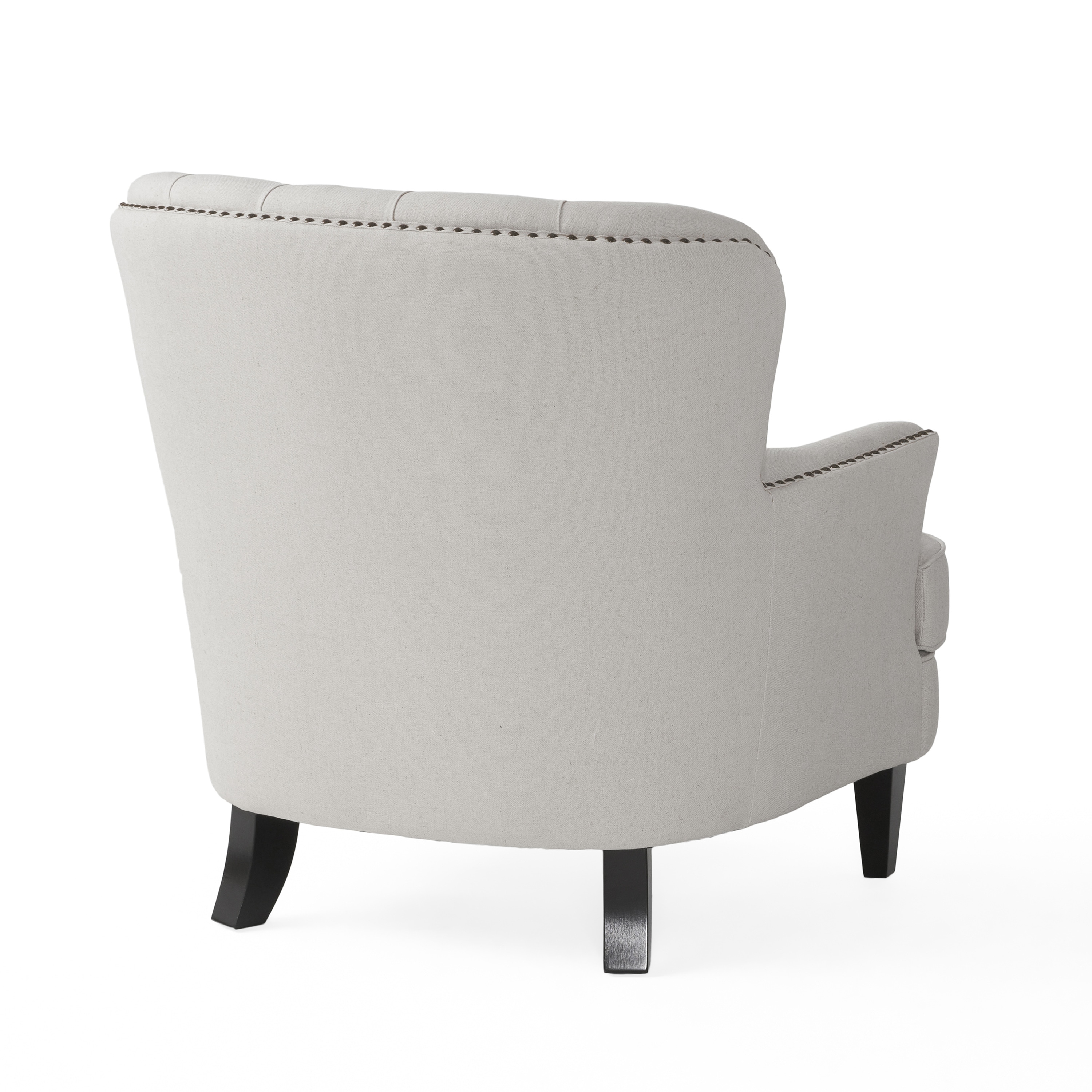 Tafton tufted fabric online club chair