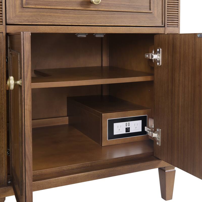 James Martin Vanities 424-V72 Lorelai 72" Single Basin Wood Vanity