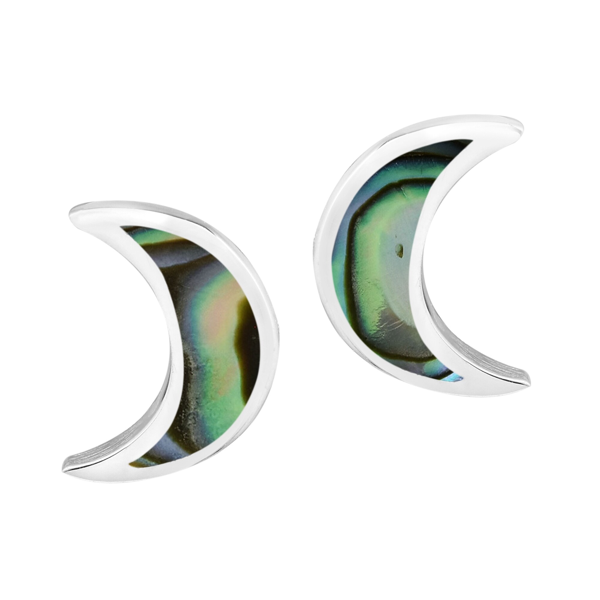 crescent moon shaped earrings