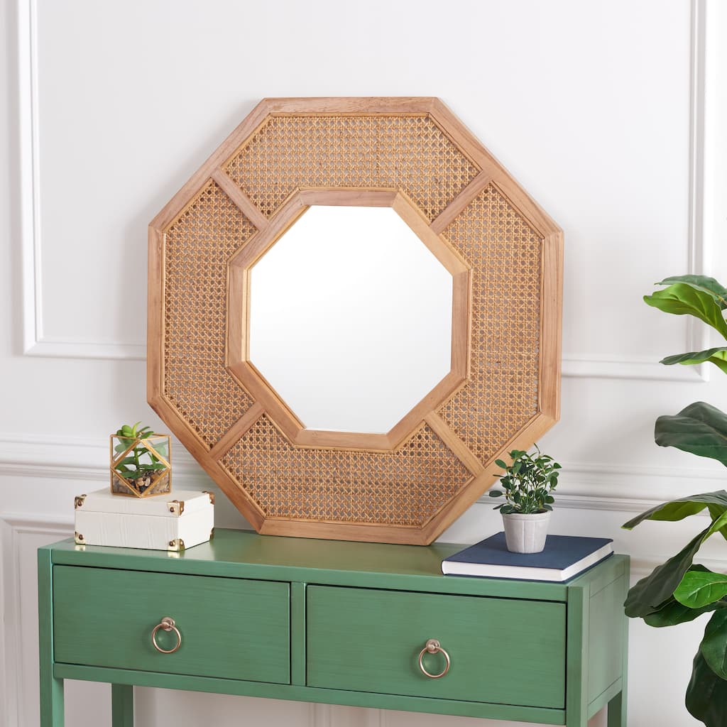 SAFAVIEH Jarvie 30" Mirror - 30"W x 1"D x 33"H