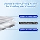 preview thumbnail 3 of 2, Lightweight Breathable Dual-side Cooling Blanket for Hot Sleepers, Cool Touch Comforter