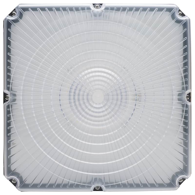 10 Inch LED Field Selectable Canopy Fixture 45/60/70W 3K/4K/5K CCT - Bronze