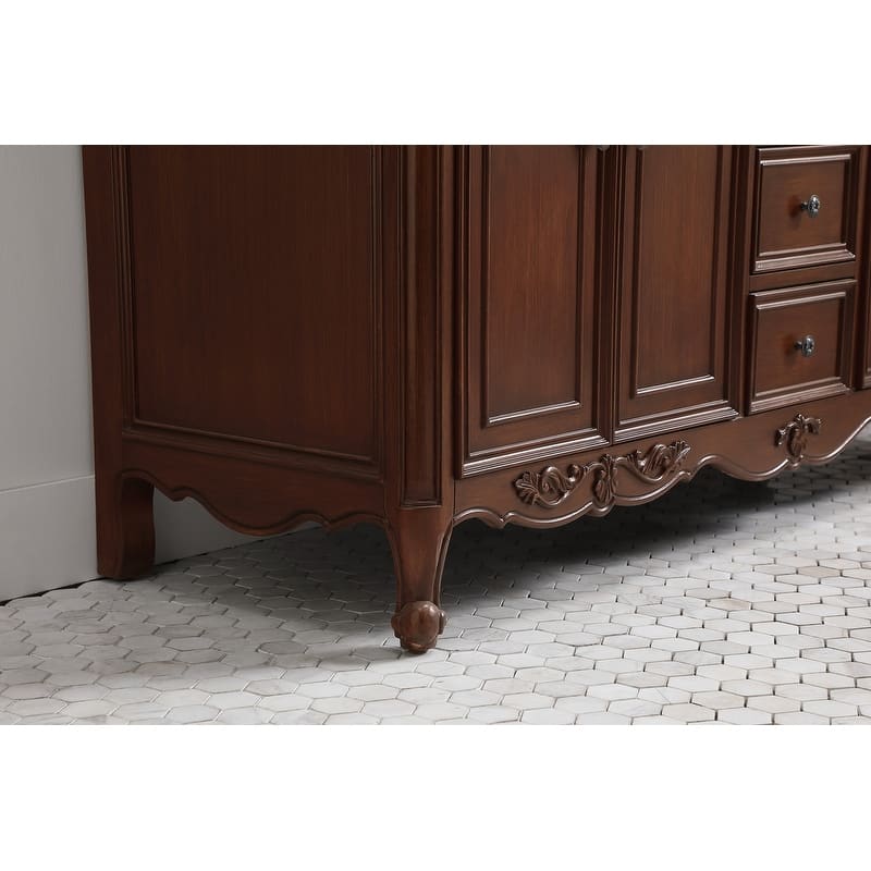 60" Double Bathroom Vanity Sink