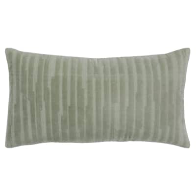 Rizzy Home Transitional Decorative Pillow Cover 14"x26"