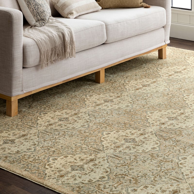 Karastan Gloriana Medallion Woven Area Rug