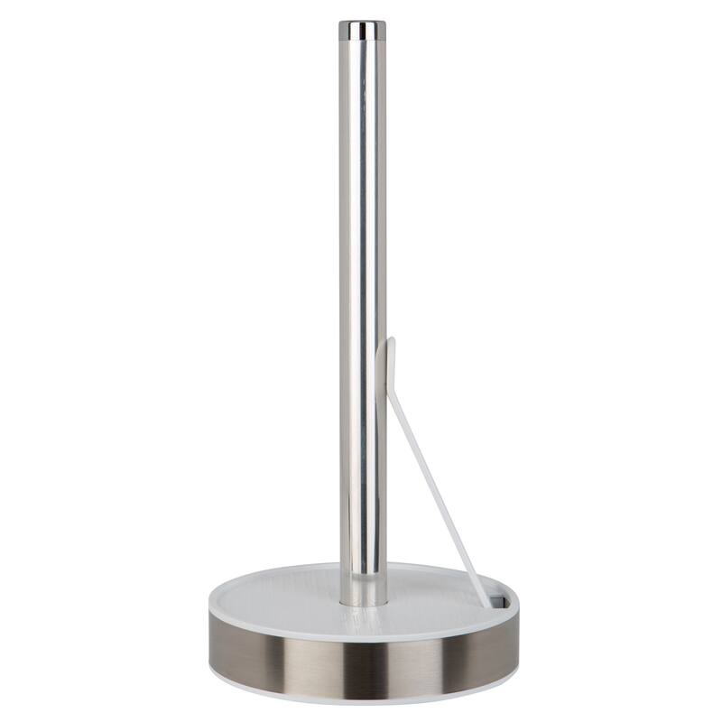 Kitchen Details Paper Towel Holder with Deluxe Tension Arm in Black