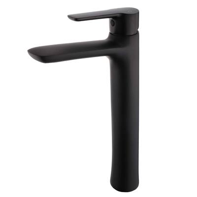 Fine Fixtures Round Single Hole Vessel Sink Bathroom Faucet