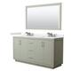 Option Light Green, Nickel Trim, White Quartz Top