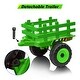 preview thumbnail 23 of 32, 12V 25W Ride on Tractor with Trailer & Remote Control
