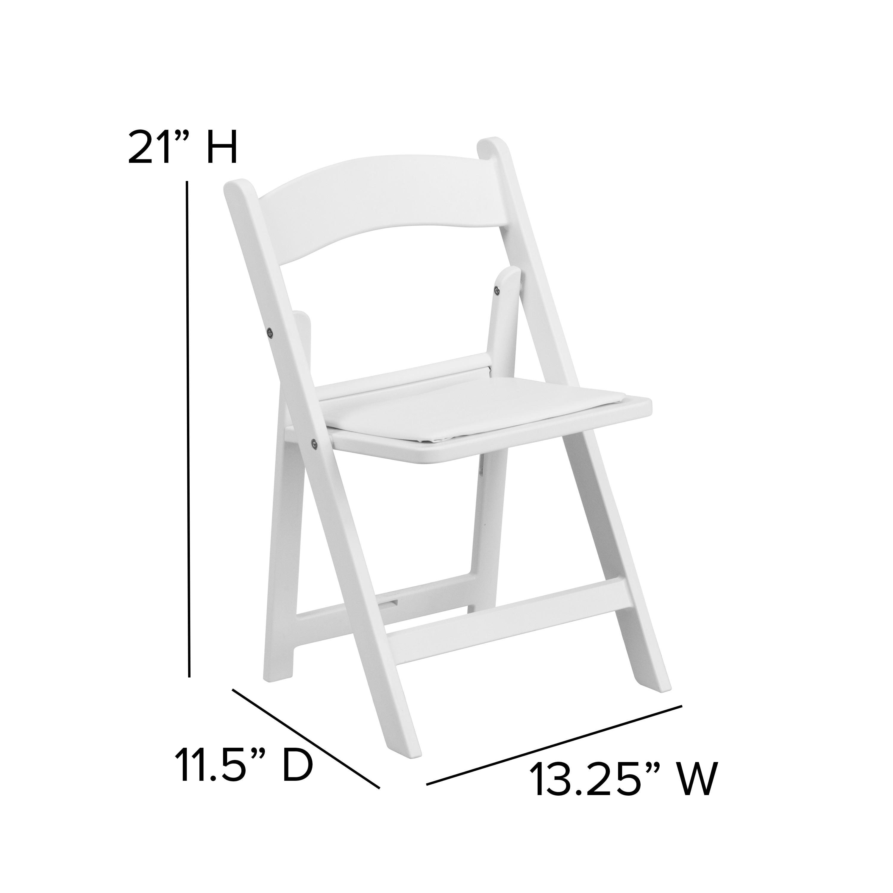 white childrens chair