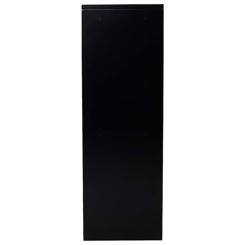 Galvanized Steel Parcel Mailbox with Code Lock and Mounting Hardware