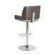 preview thumbnail 23 of 35, Glitzhome Mid-century Modern Height-adjustable Swivel Counter Bar Stool