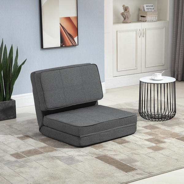 Folding floor shop cushion chair