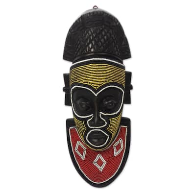 Novica Handmade Festac African Wood Mask