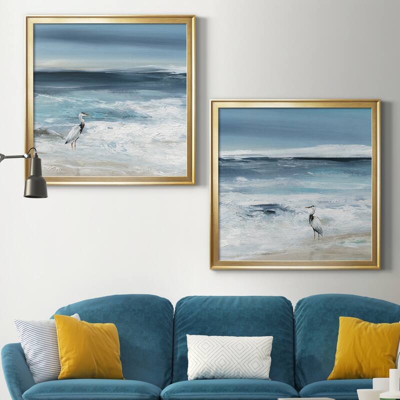 Tidal Fishing I Premium Framed Canvas - Ready to Hang