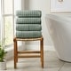 preview thumbnail 62 of 150, Linery & Co. Combed Cotton Bath Towel Set Bath Towel (Pack of 4) - Eucalyptus