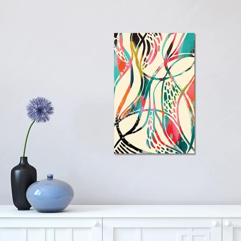 iCanvas "Abstract Print I" by ETTAVEE Canvas Print - 18x12x1.5