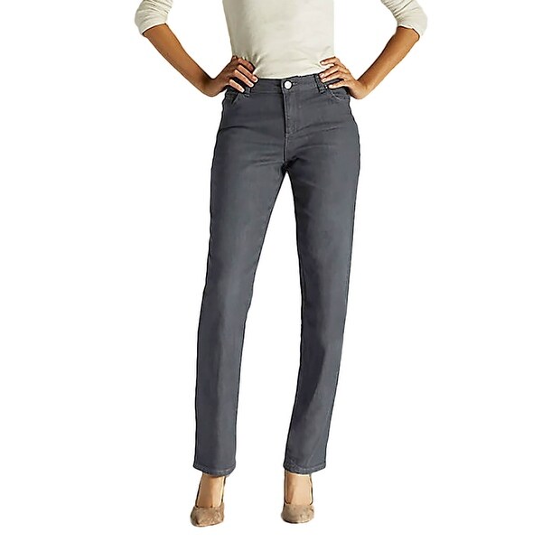 women's relaxed straight leg jeans