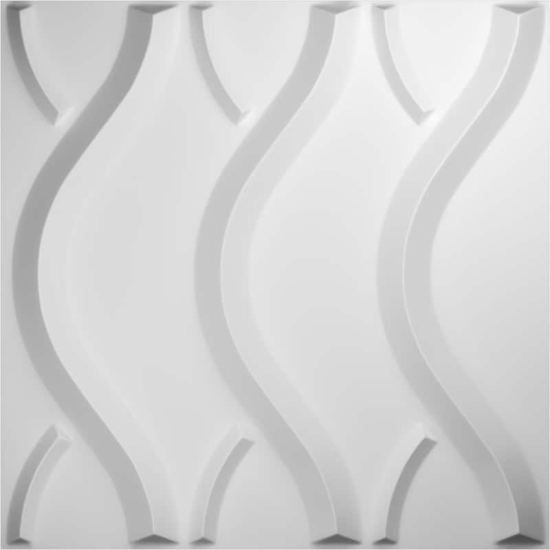 19 5/8"W x 19 5/8"H Nexus EnduraWall Decorative 3D Wall Panel - 10-Pack (26.75 Sq. Ft.)