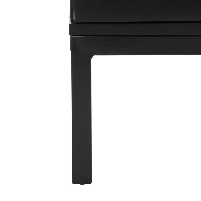 SAFAVIEH Zadie 1 Shelf Rattan Media Stand - 54" W x 15" D x 22" H