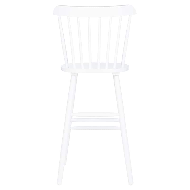 SAFAVIEH Aida 30-inch Spindle Farmhouse Bar Stool (Set of 2) - 19.9" x 19.8" x 38" - 20"W x 20"D x 43"H