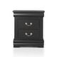 preview thumbnail 62 of 67, Furniture of America Mayday Modern Solid Wood 3-Piece Sleigh Bedroom Set