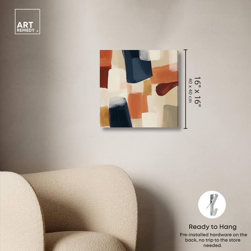 Sienna Shift Canvas by Art Remedy, Gallery Wrapped