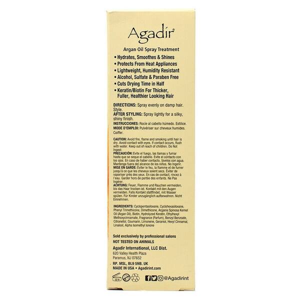 Shop Agadir Argan Oil 5 1 Ounce Spray Treatment Pack Of 2 Overstock 21539680