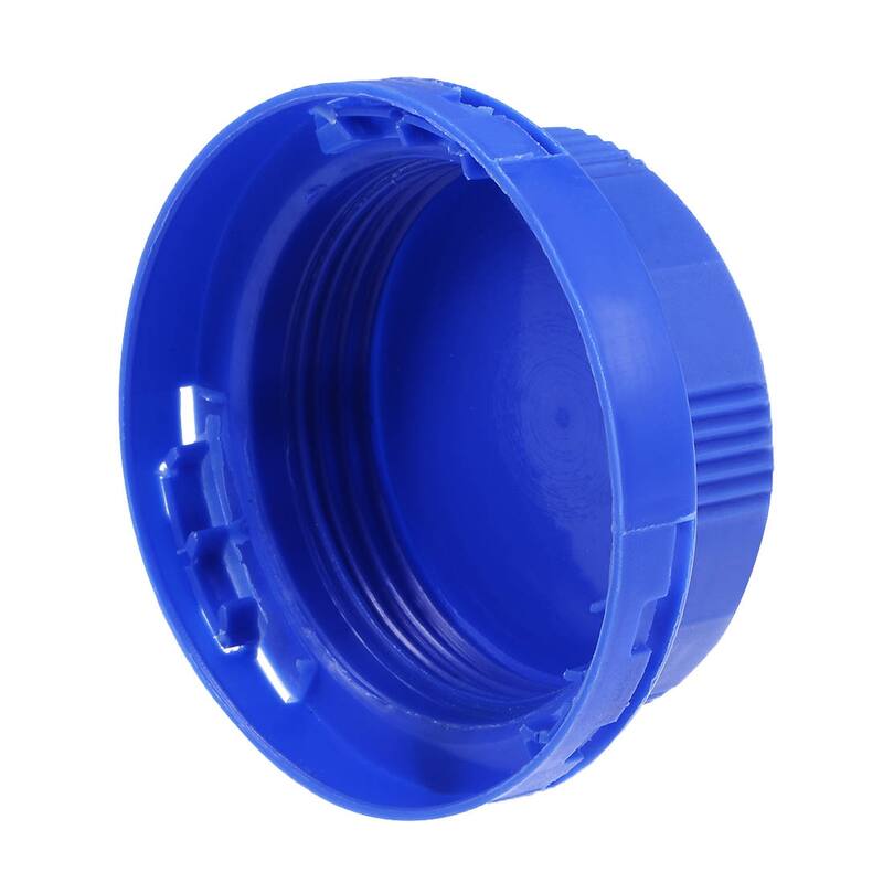 2x Plastic Lab Reagent Bottle Sample Sealing Liquid Storage Container - Translucent, Blue