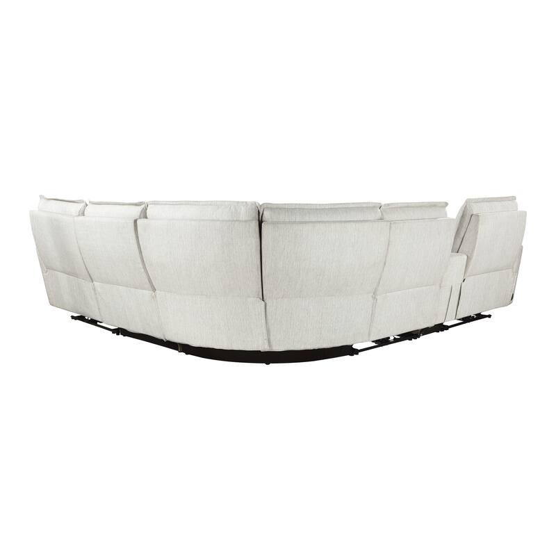 Autrey 6-Piece Fabric Modular Power Reclining Sectional