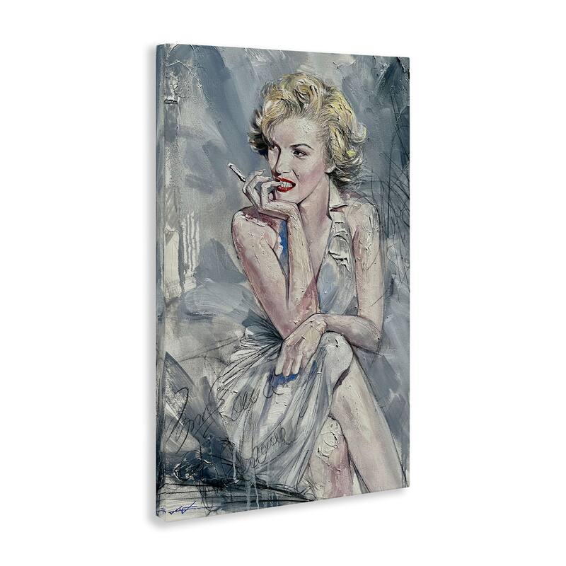 Stupell Elegant Marilyn Abstraction Canvas Wall Art Design By Lucille Lee