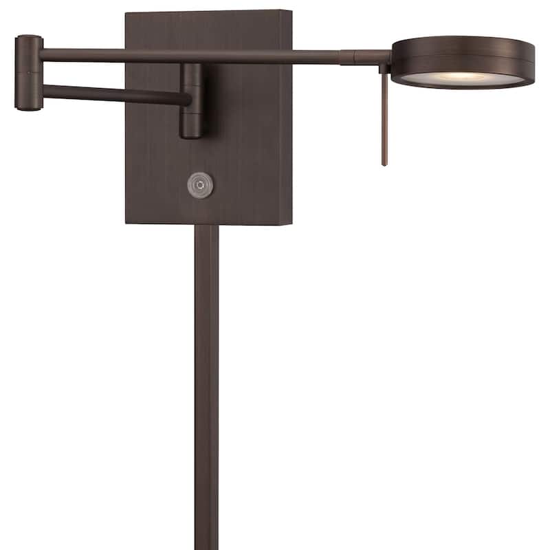 Kovacs 1 Light 6.25" Height LED Plug In Wall Sconce in Copper Bronze - Copper Bronze Patina
