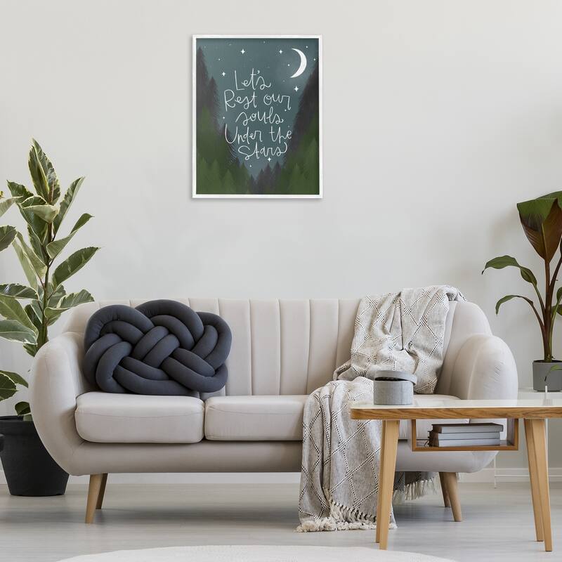 Stupell Rest Our Souls Under Stars Framed Giclee Art Design By Mandy Ford Art + Illustration