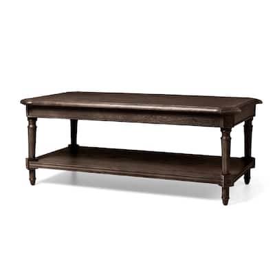 Maven Lane Pullman Traditional Rectangular Wooden Coffee Table