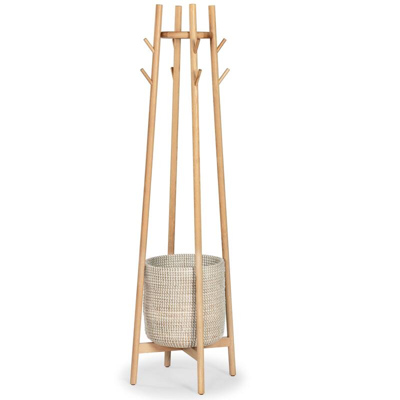SAFAVIEH Couture Collection Abellina 63" Coat Rack - 19" W x 19" D x 63" H