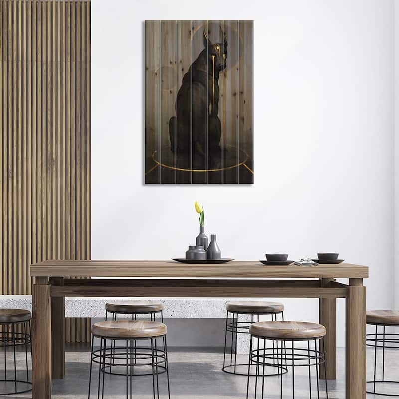 Still Print On Wood by Jade Merien - Multi-Color