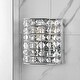 preview thumbnail 16 of 19, Jayne Deco 3-Light Metal/Crystal Classic Glam LED Vanity Light, by JONATHAN Y