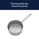 preview thumbnail 5 of 6, Henckels Clad H3 2-qt Stainless Steel Saucepan with Lid