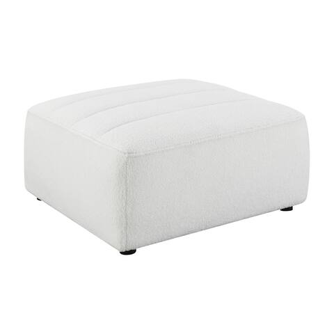 Coaster Furniture Sunny Natural Upholstered Ottoman